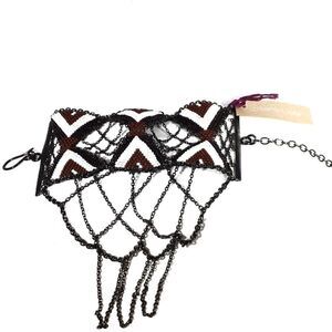 Nwt Chan Luu beaded cuff bracelet chain